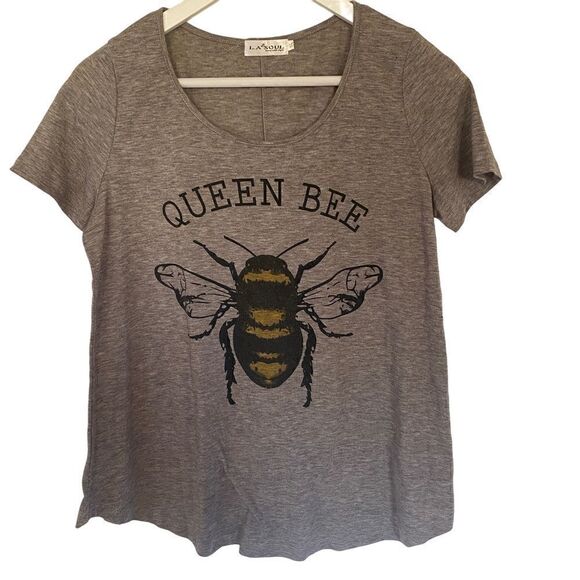 La soul Queen Bee Small short sleeve gray - Picture 1 of 8